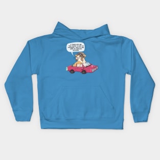 World Champion race car driver Hamster Kids Hoodie